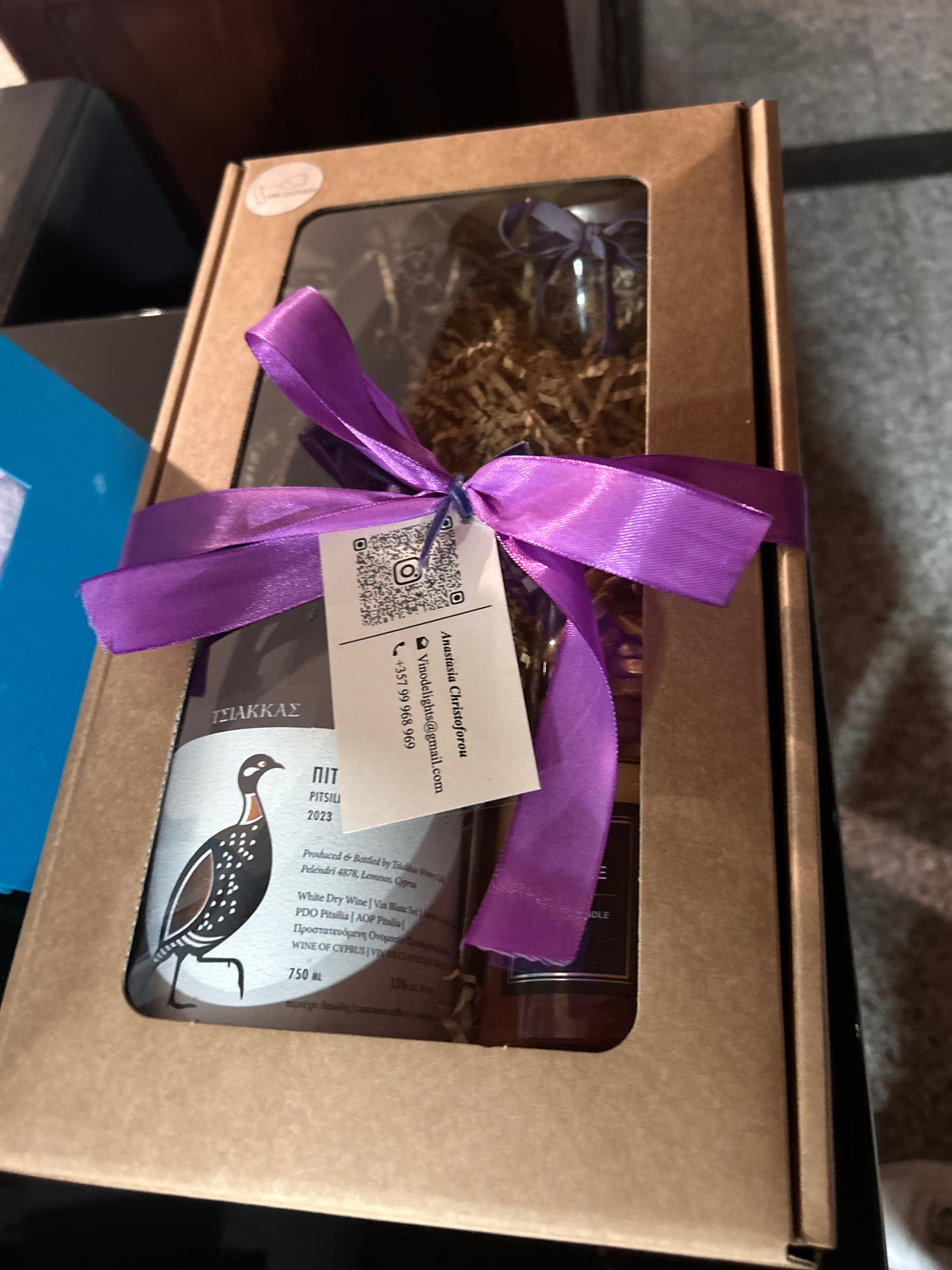 White wines gift box